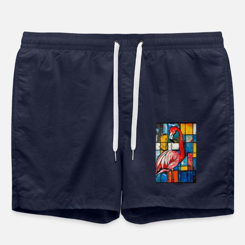 Flamingo - Badeshorts - French Navy
