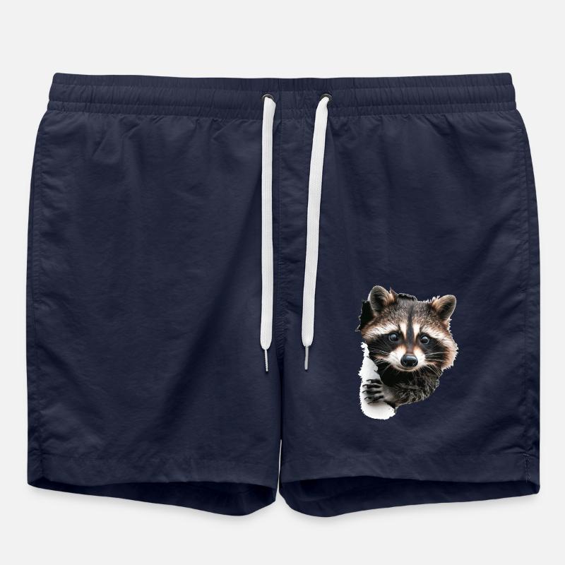 Raton laveur - Short de bain - bleu marine