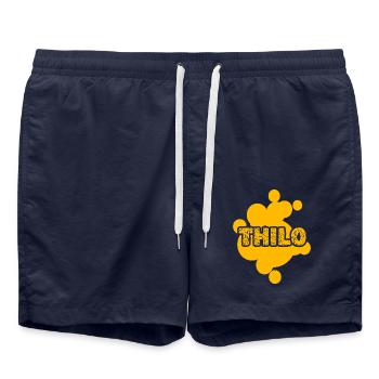 Maler Thilo - Badeshorts - French Navy - Vorne - AI Model Male 185 light (185cm)