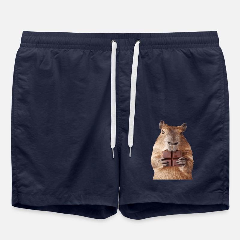 Capybara - Swim Trunks - french navy