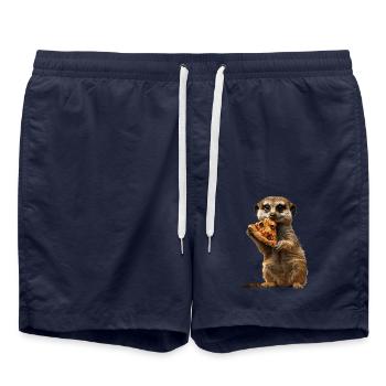 Suricate - Short de bain - bleu marine - Devant - AI Model Male 185 light (185cm)