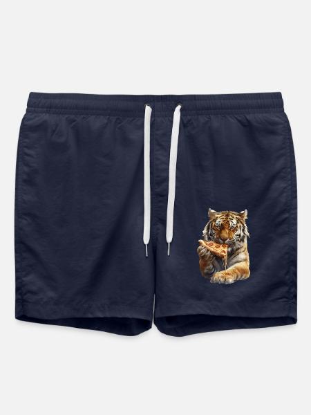 Tiger - Swim Trunks - french navy