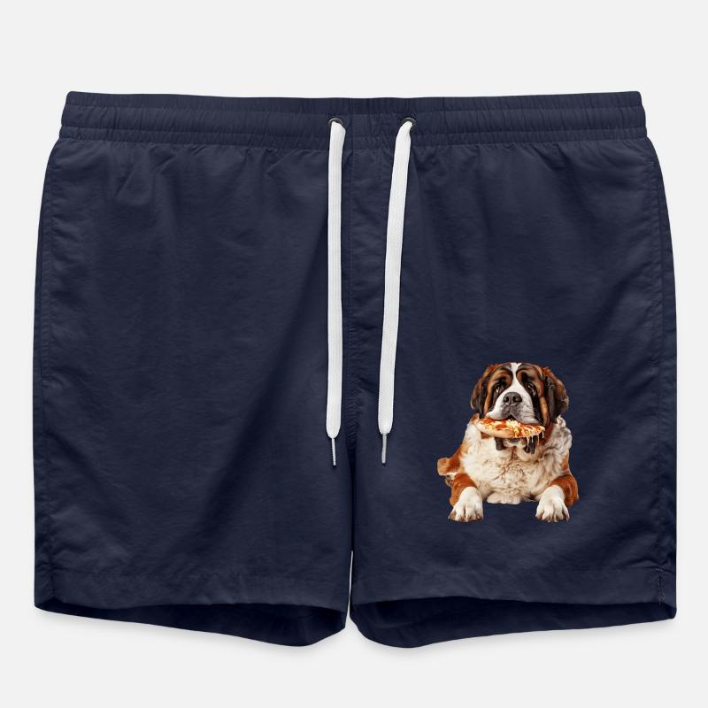Saint-bernard - Short de bain - bleu marine