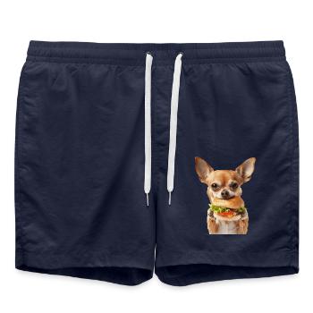 Chihuahua - Short de bain - bleu marine - Devant - AI Model Male 185 light (185cm)