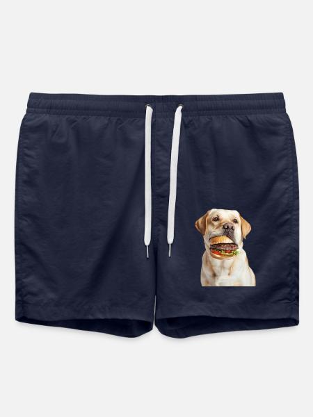 Labrador Retriever - Swim Trunks - french navy