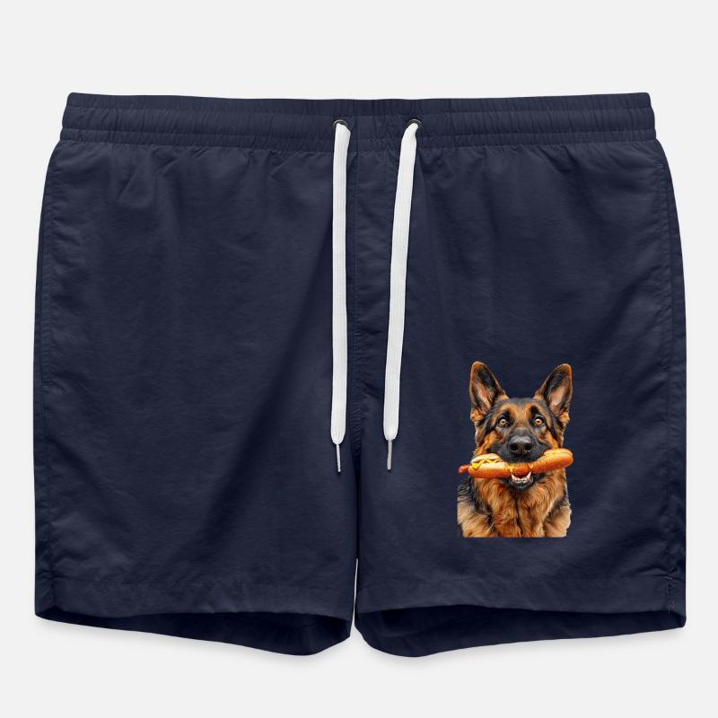 Berger allemand - Short de bain - bleu marine