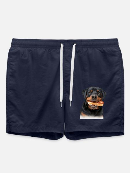 Rottweiler - Swim Trunks - french navy