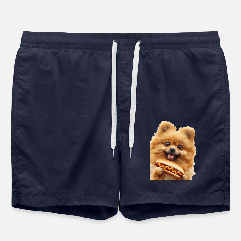 Crache nain - Short de bain - bleu marine