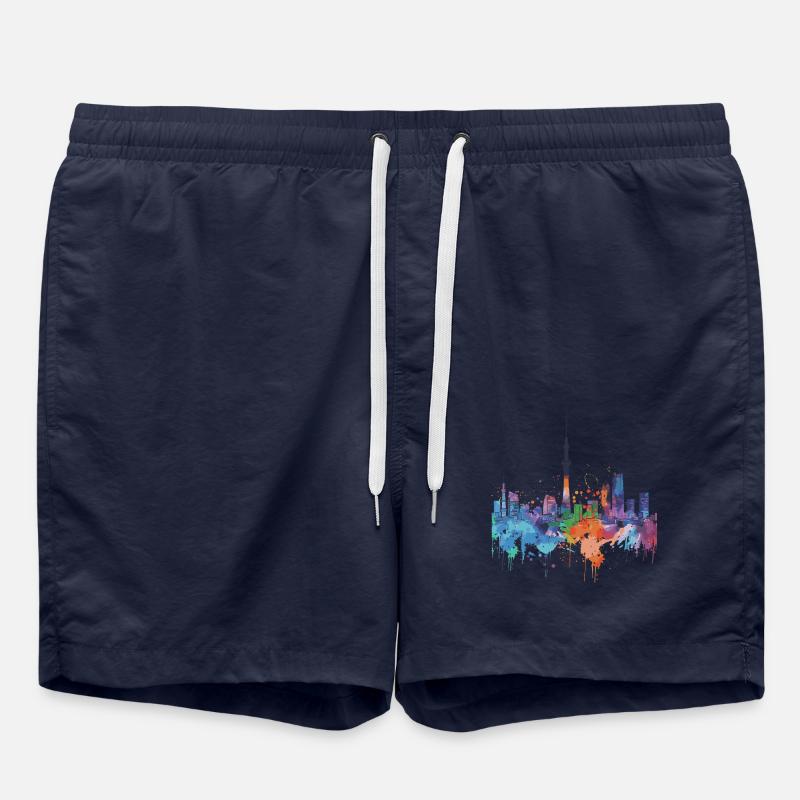 Hamamatsu - Short de bain - bleu marine
