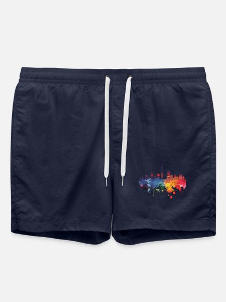 Higashiōsaka - Short de bain - bleu marine
