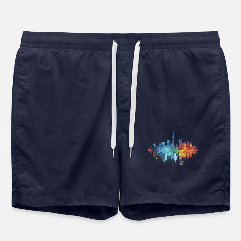 Kiryū - Badeshorts - French Navy