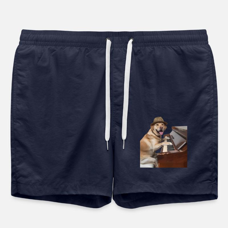 Labrador Retriever - Badeshorts - French Navy