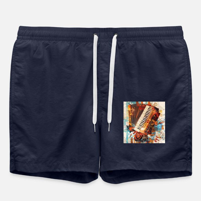 Accordion - Swim Trunks - french navy
