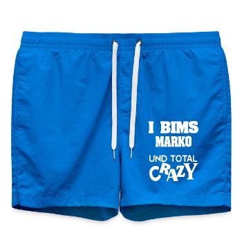 Marko - Swim Trunks - cobalt blue - Front