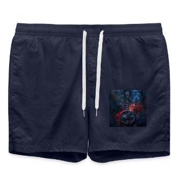 Banjo - Short de bain - bleu marine - Devant - AI Model Male 185 light (185cm)