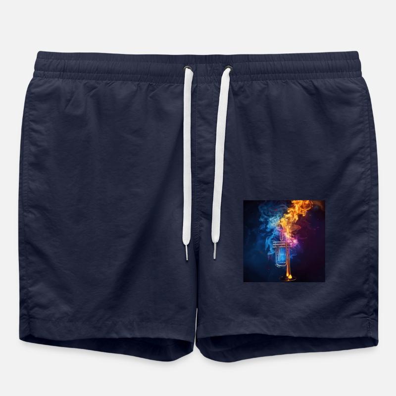 Trompette - Short de bain - bleu marine