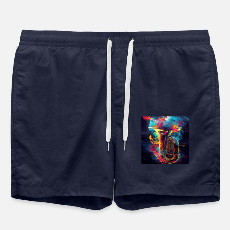 Tuba - Swim Trunks - french navy