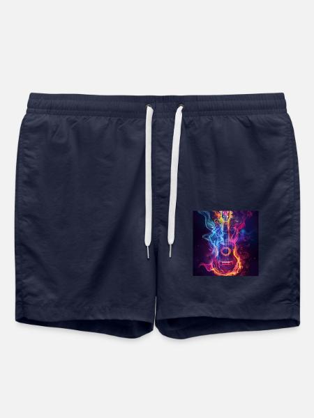 Ukulele - Swim Trunks - french navy