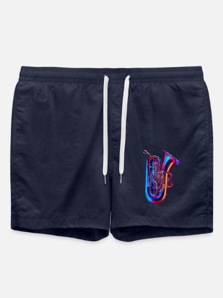 Tuba - Swim Trunks - french navy