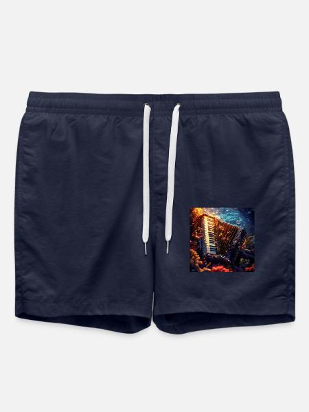 Akkordeon - Badeshorts - French Navy