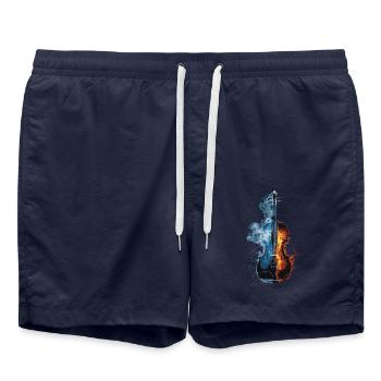 Violine - Badeshorts - French Navy - Vorne - AI Model Male 185 light (185cm)