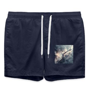 Banjo - Badeshorts - French Navy - Vorne - AI Model Male 185 light (185cm)