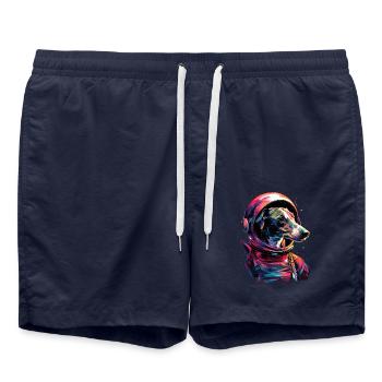 Whippet - Badeshorts - French Navy - Vorne - AI Model Male 185 light (185cm)