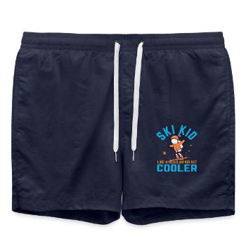 Ski Kid - Short de bain - bleu marine - Devant - AI Model Male 185 light (185cm)