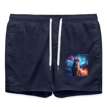 Karakal - Badeshorts - French Navy - Vorne - AI Model Male 185 light (185cm)