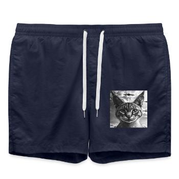 Karakal - Badeshorts - French Navy - Vorne - AI Model Male 185 light (185cm)