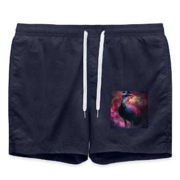 Kasuar - Badeshorts - French Navy - Vorne - AI Model Male 185 light (185cm)