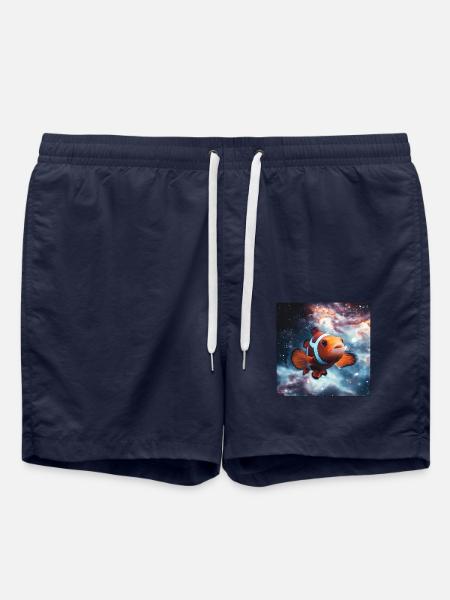Clownfisch - Badeshorts - French Navy