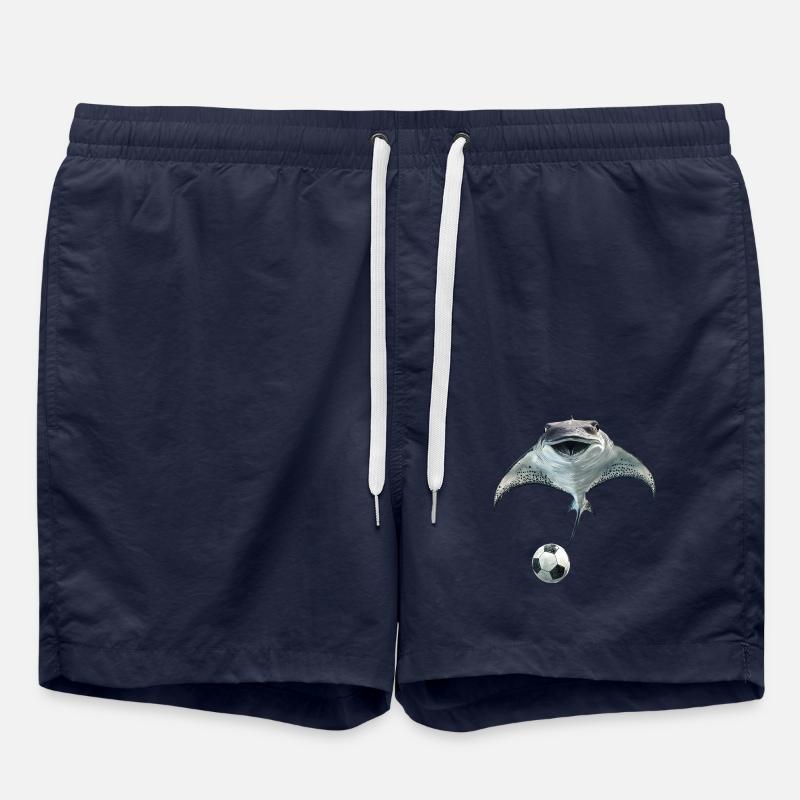 Stachelrochen - Badeshorts - French Navy