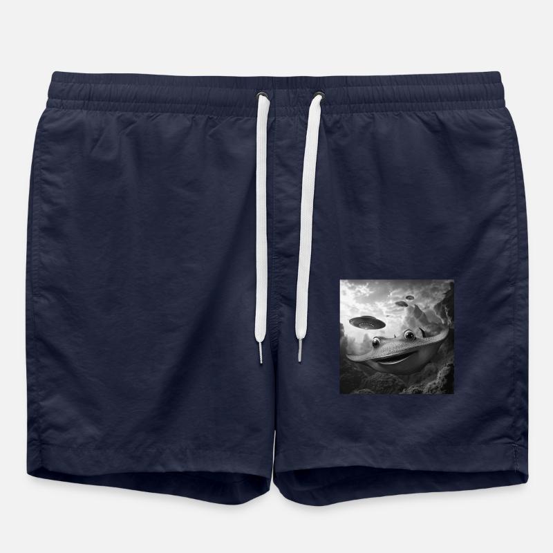 Stachelrochen - Badeshorts - French Navy
