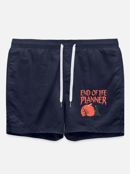 END OF LIFE PLANNER - Swim Trunks - french navy