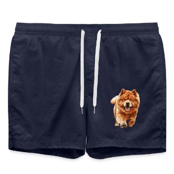 Chow-Chow - Badeshorts - French Navy - Vorne - AI Model Male 185 light (185cm)