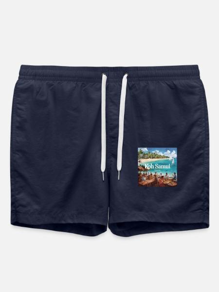 Koh Samui - Short de bain - bleu marine