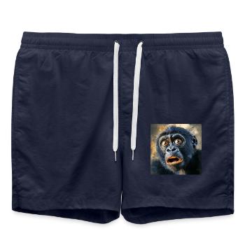 Gorilla - Badeshorts - French Navy - Vorne - AI Model Male 185 light (185cm)