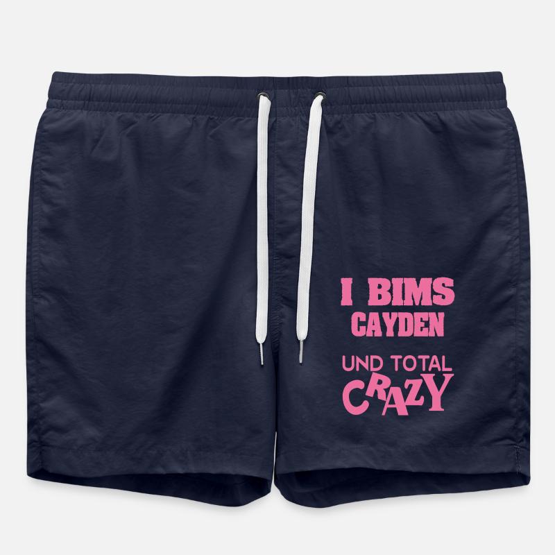 Cayden as a given name - Swim Trunks - french navy