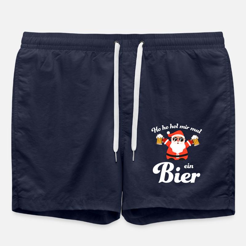 bier10 Zeichenfläche 1 - Badeshorts - French Navy