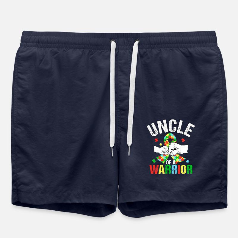 Onkel eines Kriegers - Badeshorts - French Navy