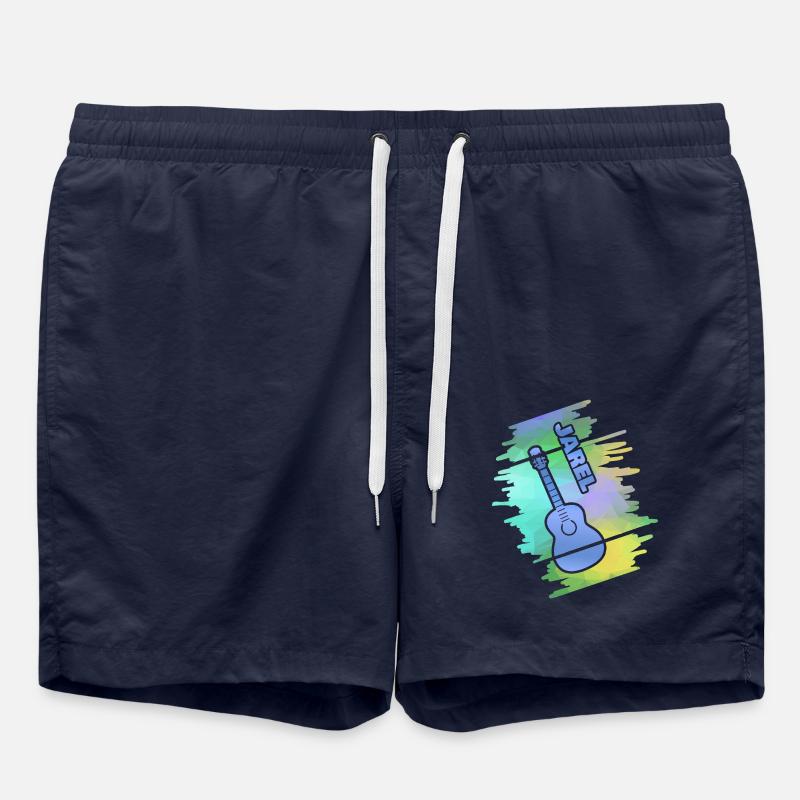 Jarel en tant que guitare - Short de bain - bleu marine