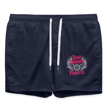 Women In Trucking Female Trucker Pride - Short de bain - bleu marine - Devant - AI Model Male 185 light (185cm)