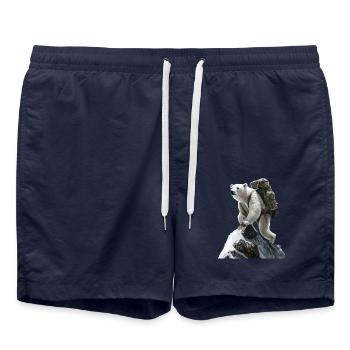 Eisbär - Badeshorts - French Navy - Vorne - AI Model Male 185 light (185cm)