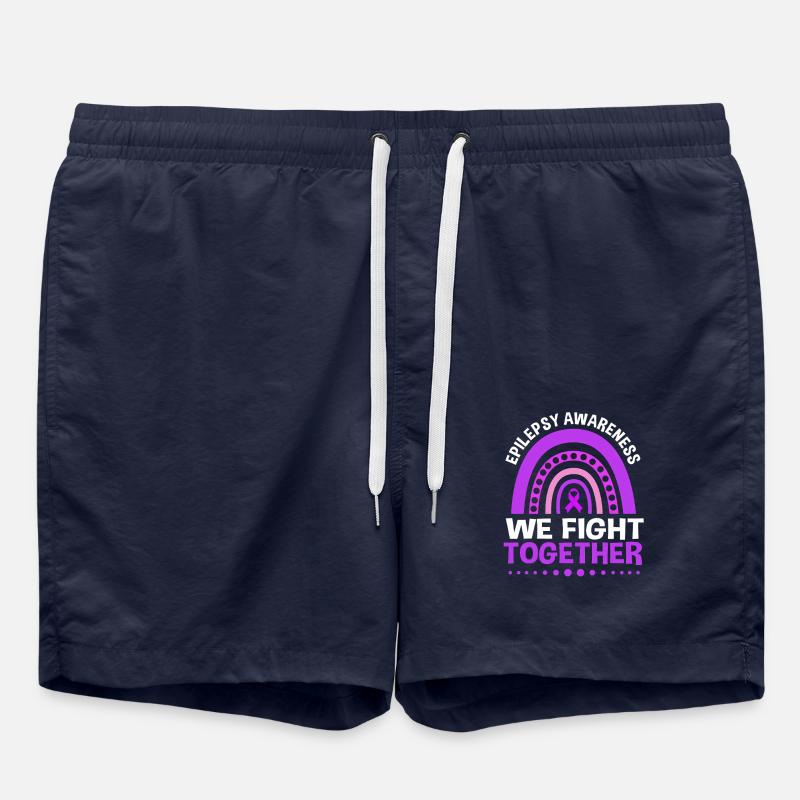 Epilepsy - Swim Trunks - french navy