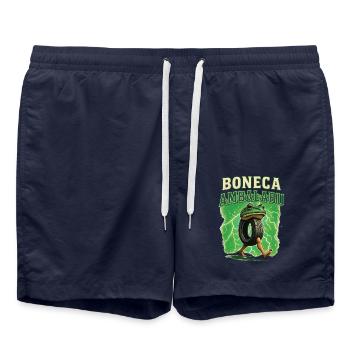 Frosch - Badeshorts - French Navy - Vorne - AI Model Male 185 light (185cm)