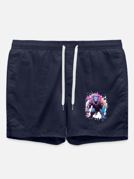 Leo Muscles - Swim Trunks - french navy