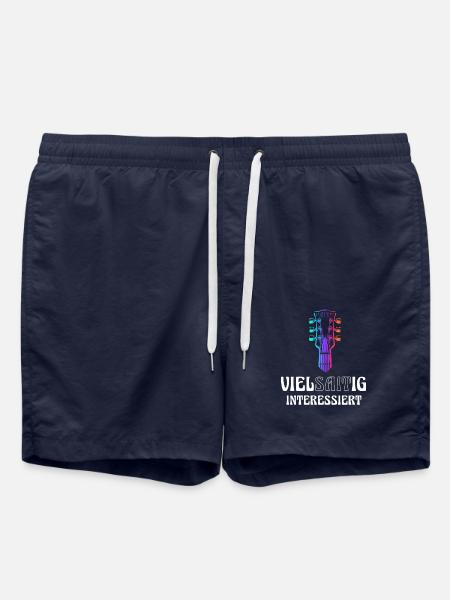 Guitar multi-stringed interested - Swim Trunks - french navy