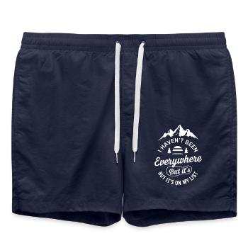 I haven’t been anywhere but its on my list - Badeshorts - French Navy - Vorne - AI Model Male 185 light (185cm)