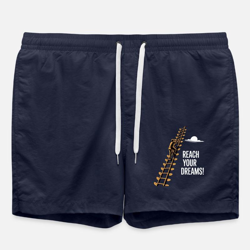 REACH YOUR DREAMS - Swim Trunks - french navy